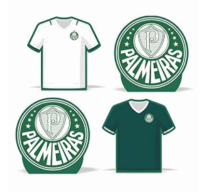 Display de mesa Decoração Palmeiras Festa EVA GG 4uni 26cm