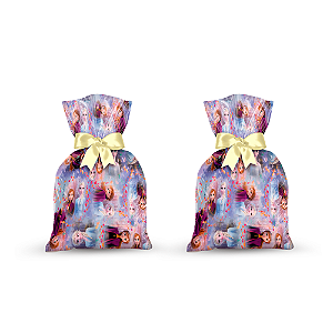 40 Lembrancinhas Sacolas Surpresas Festa Frozen Decoração