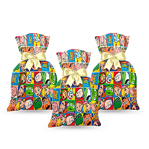 40 Lembrancinhas Sacolas Surpresa Festa Toy Story Decoração