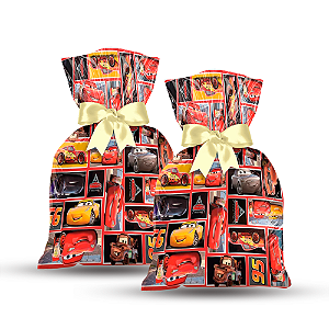 40 Lembrancinhas Sacolas Surpr Festa Carros Disney Decoração