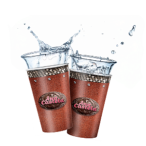 8 Copos 180ml Festa Ana Castela Decoração Boiadeira Aniversá