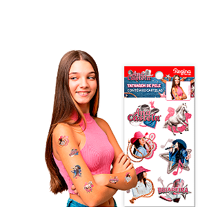 12 Tatuagem Colorida Festa Ana Castela Decoração Boiadeira