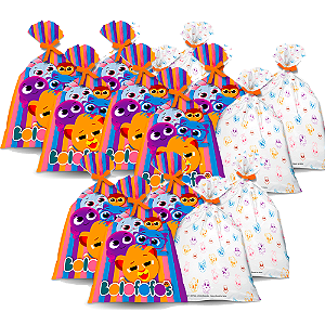 40 Sacolas Surpresa Decoração Bolofofos Festa Aniversário