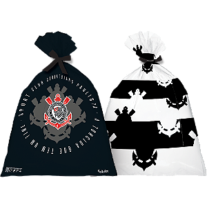 8 Sacolas surpresa Lembrancinhas Corinthians decoração aniv