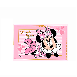 Painel TNT Festa Minnie Rosa Decoração Aniversário 1,03m