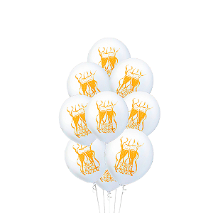 25 Balão Festa Ano Novo Decoração Reveillon final de ano 11"