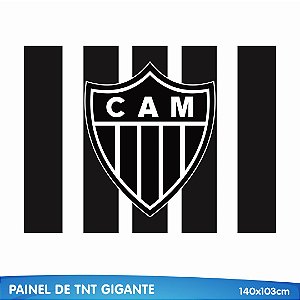 Kit festa Atlético Miniero Decoração Aniversário EVA 39pçs