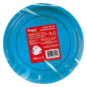 8 Pratos 18cm Festa Moana 2 Decoração aniversário completo