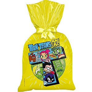 8 Sacola Lembrancinha Decoração Jovens Titas Go 14x25cm