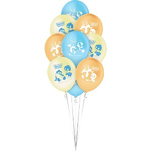 25 Bexigas Balão N9 Decoração Looney Tunes Festa Aniversário