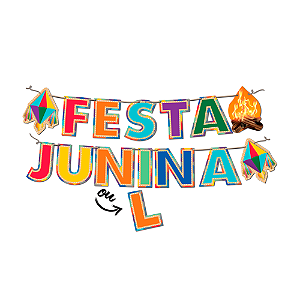 Faixa Festa Junina Julina Festa Junina Tradicional decoração