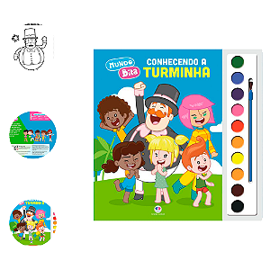 Livro para colorir Mundo Bita Aquarela mais divertido desenh