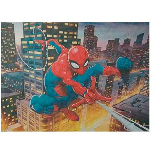 Kit Toalha e Painel Festa Homem-Aranha Decoração Aniversário