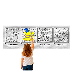 Painel Festa Boobie Decoração Goods Aniversário 1,40m x 50cm