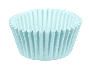 100 Forminhas Decoração N° 4 Cor Azul Candy Festa Aniversári