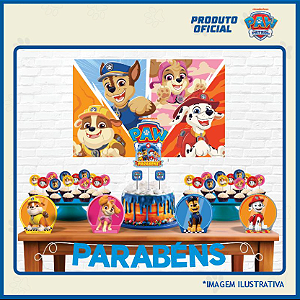 Kit Festa Decoração Patrulha Canina 33pçs Aniversario