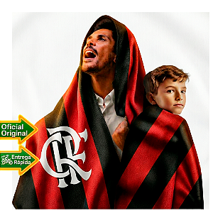 Painel Sublimado Em Tecido Festa Flamengo Decoração 85X55cm