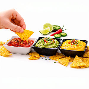 Mini Gourmet Quadrada 90Ml servir Molhos restaurante japoês