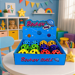 AD- MINI BOLA  SPACE BALL 6.3 CM C/12 UN