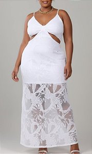 Vestido renda branco