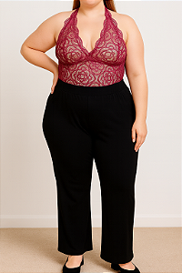 Pantalona Preta Fechada