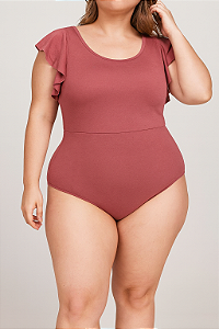 Body Coral Manga com Babadinho