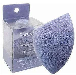 ESPONJA DE MAQUIAGEM FEELS MOOD ANGLE BLENDER - RUBY ROSE