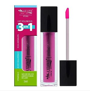 LIP GLOSS VOLUMOSO 3 EM 1 COR 308 - MAX LOVE