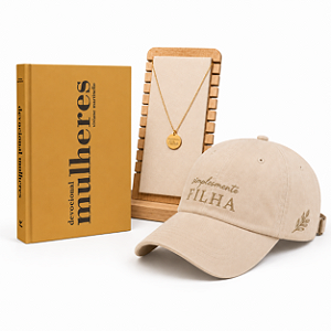 Kit Mulheres | Devocional | Boné | Colar