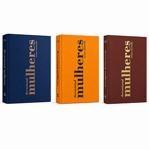 Kit 3 Devocionais Mulheres | Vol. 1 + Vol. 2 + Edição 2027 | Viviane Martinello