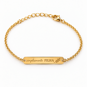 Pulseira Simplesmente Filha | Casa de Isabel