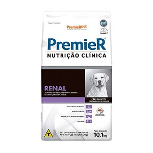 RAÇÃO PREMIER NUTRIÇÃO CLÍNICA RENAL CÃES ADULTO MÉDIO E GRANDE PORTE -10,1KG
