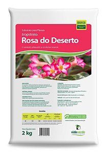 Substrato Rosa do Deserto 2kg– Vida Verde