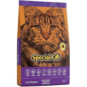 Ração Special Cat Castrados - 10,1kg Gatos Adultos