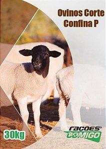 Ração OVINOS corte confina P 30 KG - COMIGO