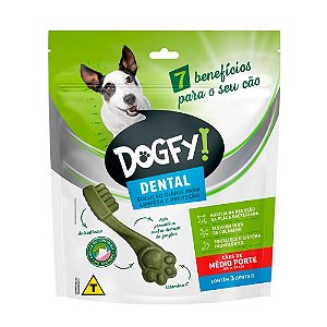 Dogfy Dental para Cães de Médio Porte - 3 unid