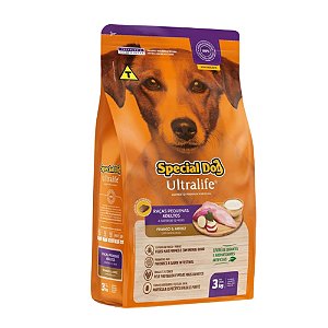 SPECIAL DOG ULTRALIFE RACAS PEQUENAS ADULTOS - PACOTE 3 KILOS