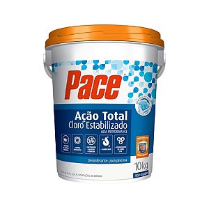 PACE AÇÃO TOTAL - CLORO ESTABILIZADO - BALDE 10 KG