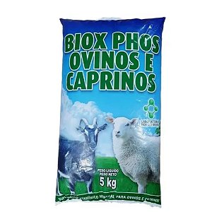 BIOX PHOS OVINOS E CAPRINOS PACOTE 5KG - CALBOS