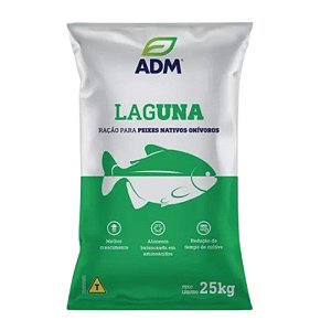 RAÇÃO LAGUNA PEIXES BRASILEIROS 32% - 6 A 8MM -25KG
