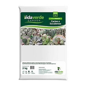 Substrato Cactos E Suculentas Vida Verde 2kg-Vida Verde