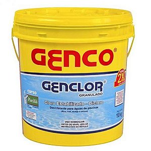 Genclor Granulado Cloro Estabilizado 10kg - Genco