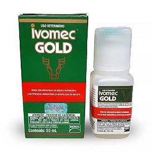 Ivomec Gold 50 ml Ivermectina 3,15%