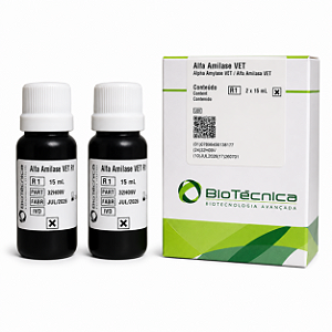 Alfa Amilase Veterinária Biotécnica 2x15mL – Método Cinético
