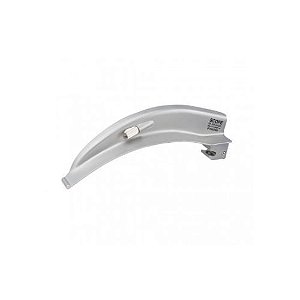 Lâmina Laringoscópio Inox Convencional LED Curva Scope Medical