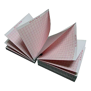 Papel ECG Bloco Z 210x297mm 150fls Edan Mindray Comen