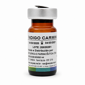 Índigo Carmim 0,5% Renylab para Endoscopia – Ampola 6mL