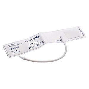 Braçadeira 01 Via Descartável Neonatal 7 a 13 cm  - Uso Exclusivo Monitores