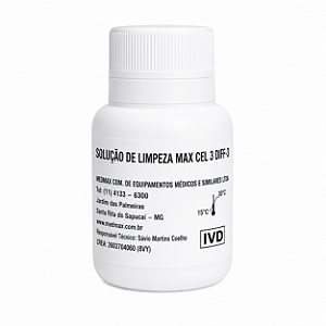 Solução de Limpeza MaxCel 3 Diff 50mL Medmax