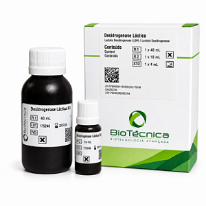 LDH Biotécnica 50mL Método Cinético UV (Estabilidade de 30 dias)
